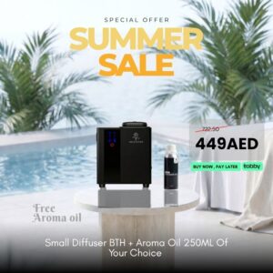 Luxury Aroma oil diffuser areascent summer offer