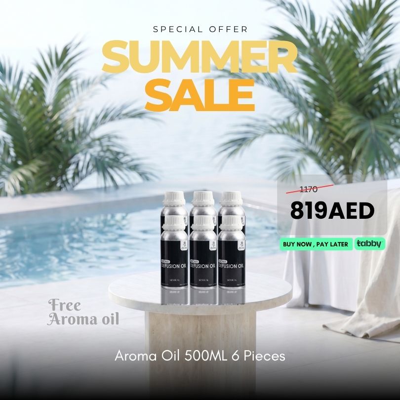 summer sale premium aroma oil Bundle (6 x 500ml)