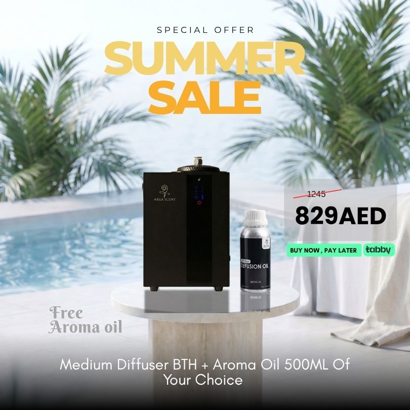 Summer Sale Medium Diffuser BTH + Aroma Oil 500ML