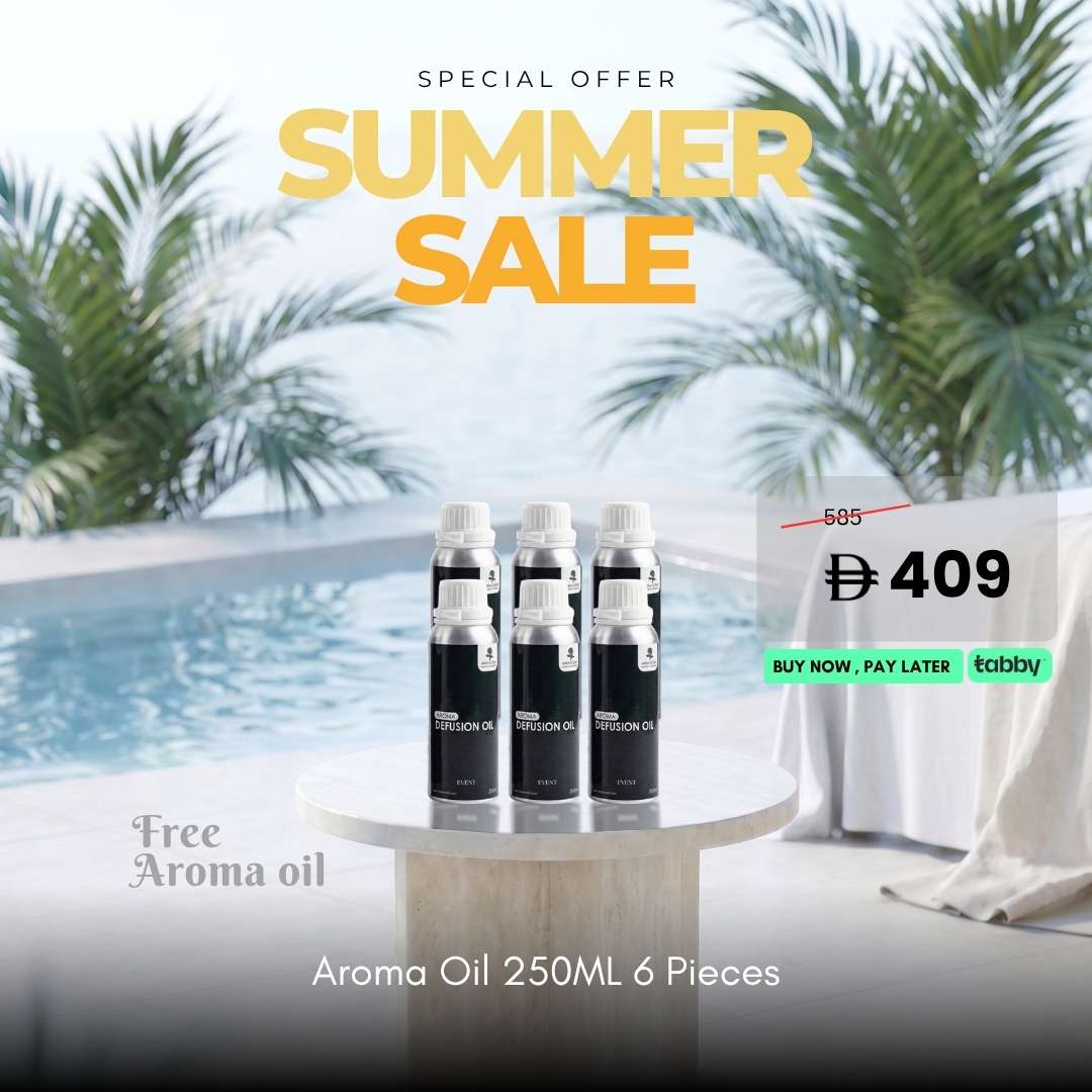 summer sale premium aroma oil Bundle (6 x 250ml)
