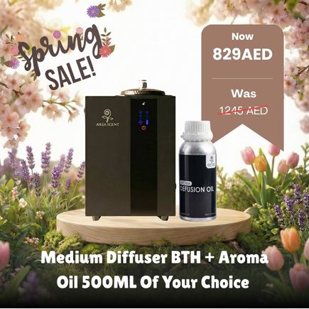Eid Offer Medium Diffuser BTH + Aroma Oil 500ML