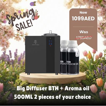 Eid Offer Big Diffuser BTH + Aroma oil 500ML 2