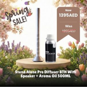 Eid Offer Stand Alone Pro Diffuser BTH With Speaker + Aroma Oil 500ML