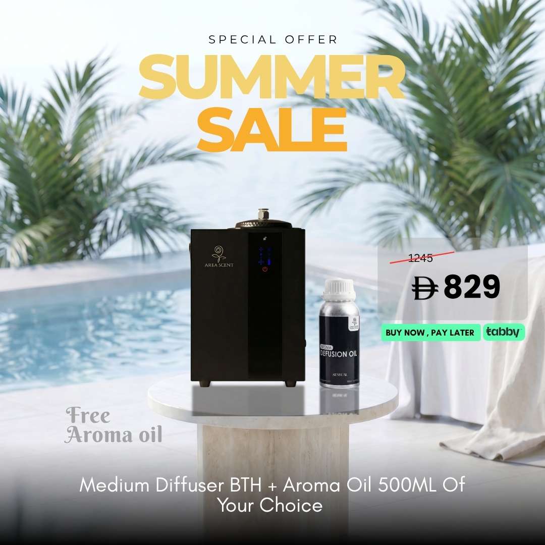 Summer Sale Medium Diffuser BTH + Aroma Oil 500ML