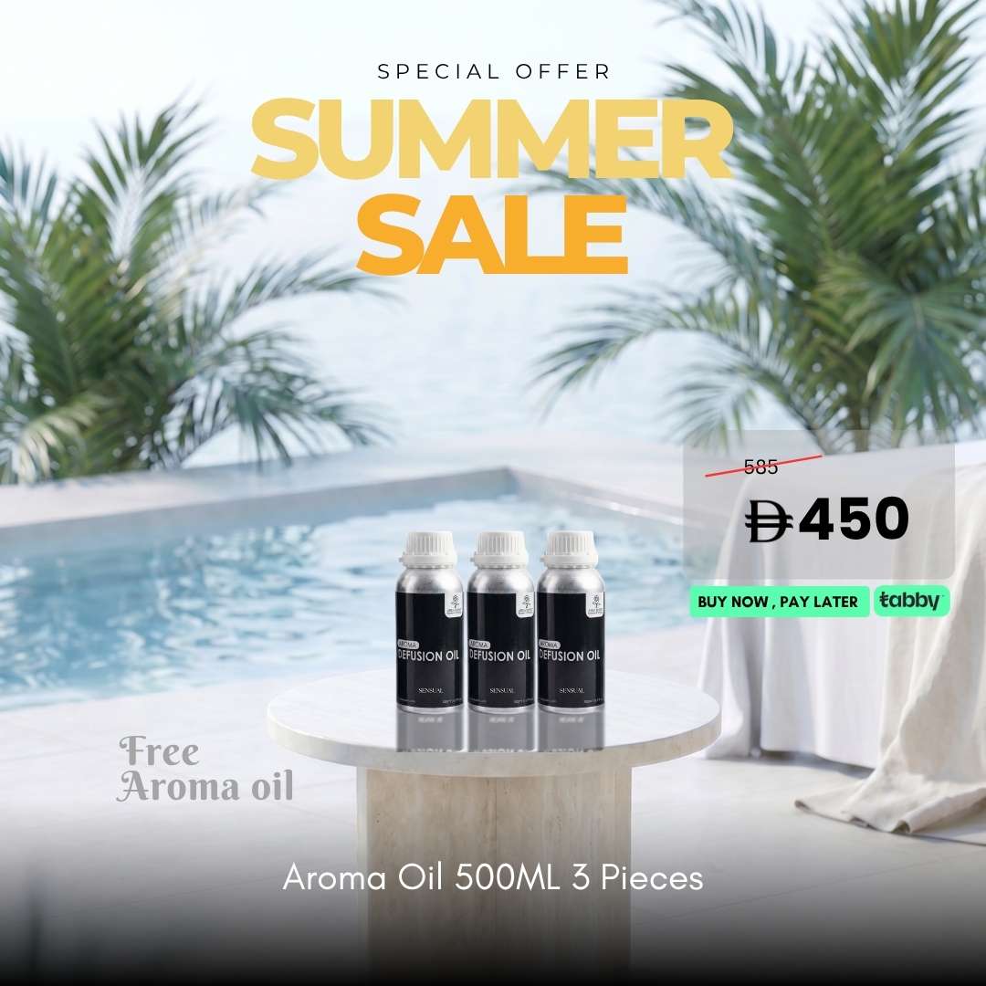 summer sale premium aroma oil Bundle (3 x 500ml)