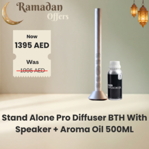 Ramadan Offer Stand Alone Pro Diffuser BTH With Speaker + Aroma Oil 500ML